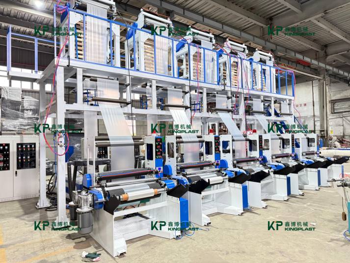 Kingplast har nettopp lansert den integrerte ramme høyhastighets Mono lag ekstruderen!